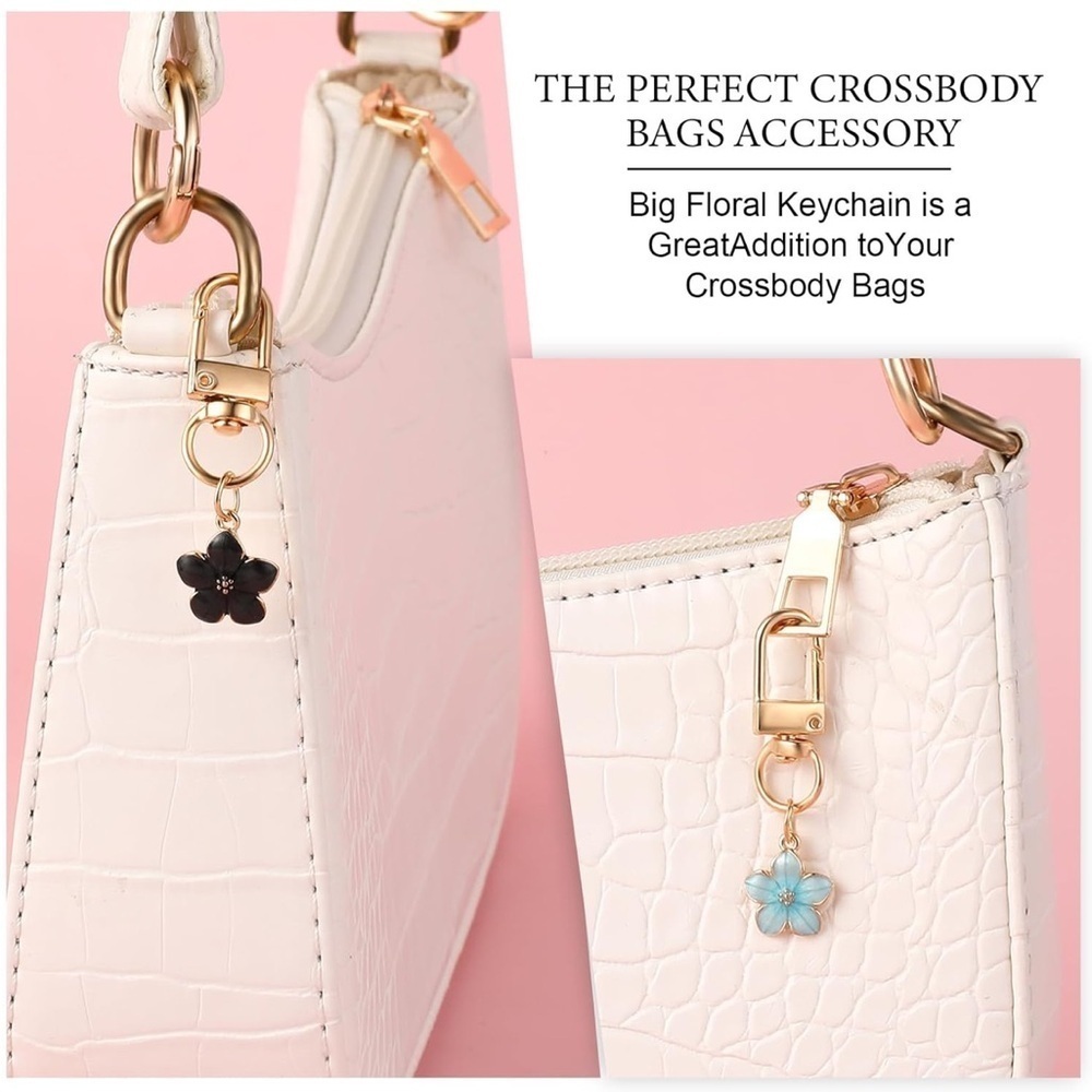 Flower Bag Charm - Picture 4 of 4
